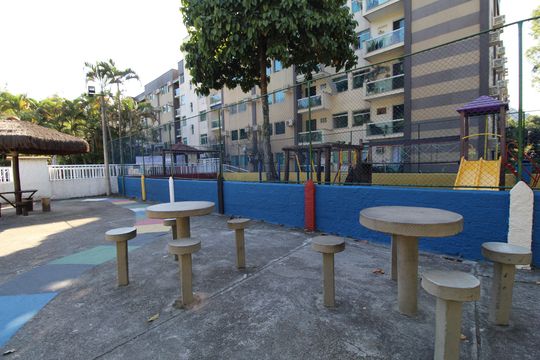 Área comum de apartamento à venda com 2 quartos, 50m² em Jacarepaguá, Rio de Janeiro