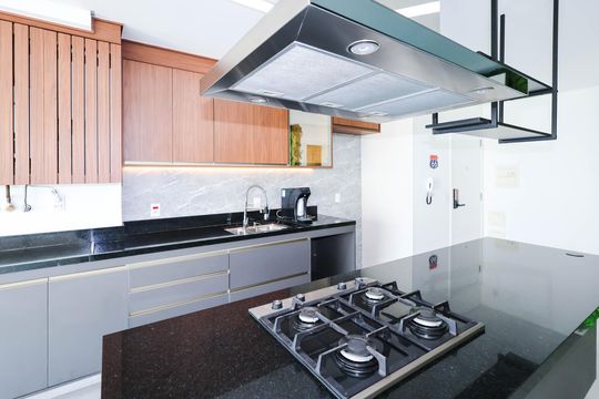 Cozinha de apartamento à venda com 2 quartos, 85m² em Vila Mariana, São Paulo