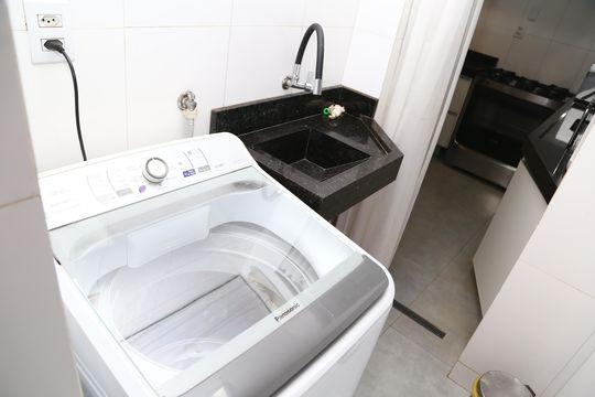 Área de Serviço de apartamento para alugar com 2 quartos, 82m² em Vila São João, Goiânia