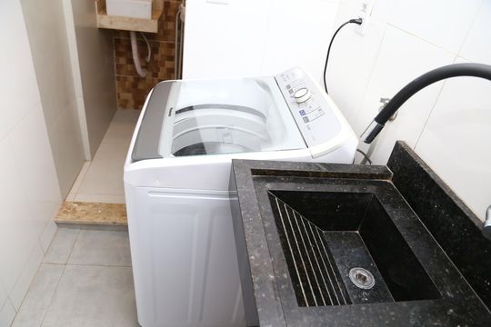 Área de Serviço de apartamento para alugar com 2 quartos, 82m² em Vila São João, Goiânia