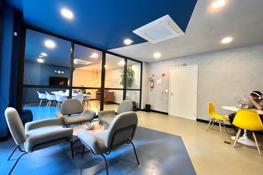 Área comum - Coworking  de apartamento para alugar com 1 quarto, 29m² em Vila Santa Catarina, São Paulo