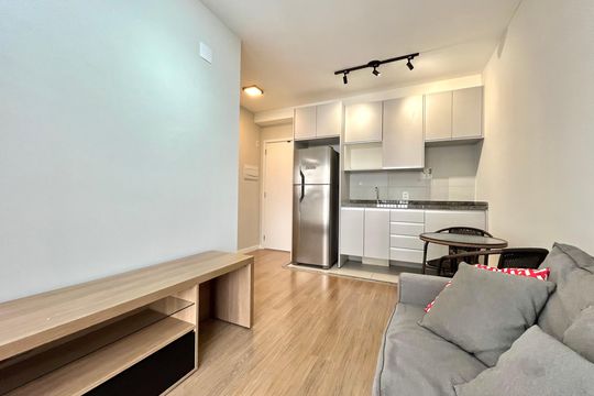 Sala de apartamento para alugar com 1 quarto, 29m² em Vila Santa Catarina, São Paulo