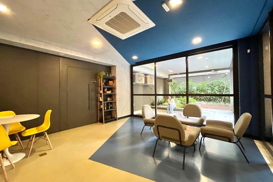 Área comum - Coworking  de apartamento para alugar com 1 quarto, 29m² em Vila Santa Catarina, São Paulo