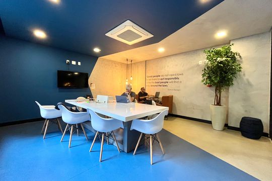 Área comum - Coworking  de apartamento para alugar com 1 quarto, 29m² em Vila Santa Catarina, São Paulo