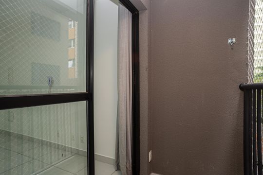 Varanda da Sala de apartamento para alugar com 2 quartos, 38m² em Centro, São Paulo