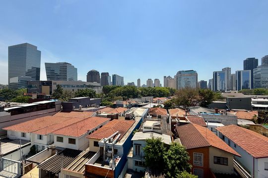 Vista de apartamento para alugar com 1 quarto, 65m² em Vila Sao Francisco (zona Sul), São Paulo