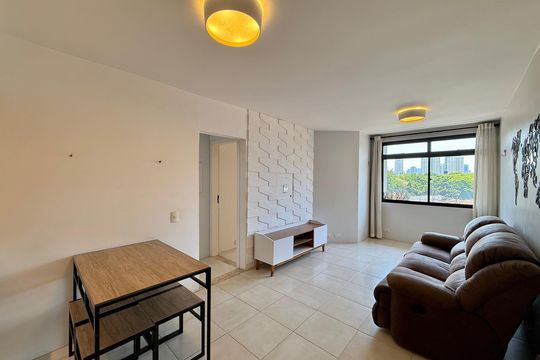 Apartamento para alugar com 1 quarto, 65m² em Vila Sao Francisco (zona Sul), São Paulo