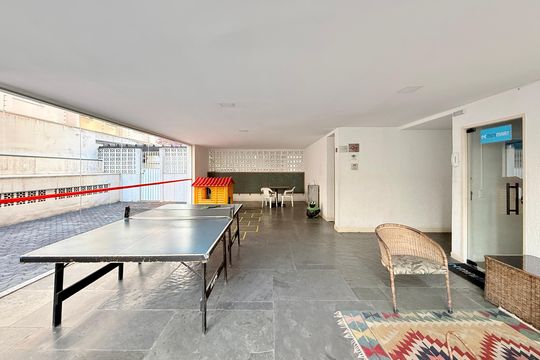 Área comum de apartamento para alugar com 3 quartos, 70m² em Brooklin Paulista, São Paulo