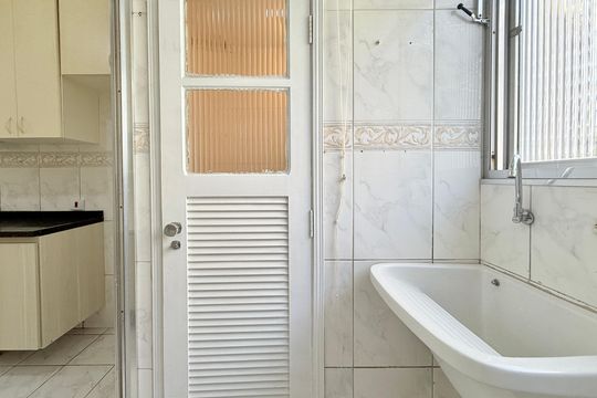 Área de serviço de apartamento para alugar com 3 quartos, 70m² em Brooklin Paulista, São Paulo