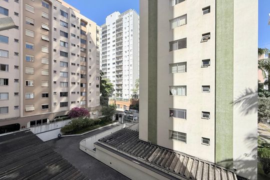 Vista da sala de apartamento para alugar com 3 quartos, 70m² em Brooklin Paulista, São Paulo