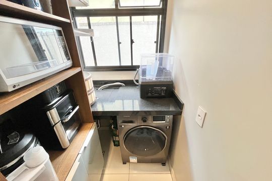 Área de Serviço de apartamento à venda com 1 quarto, 60m² em Vila Dom Pedro Ii, São Paulo
