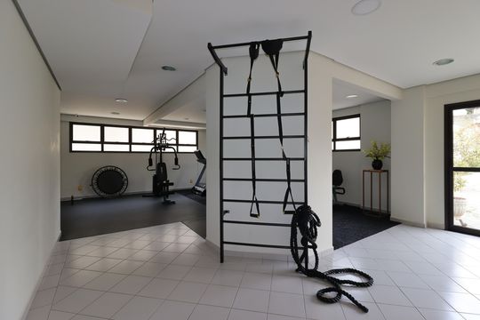 Área Comum - Academia de apartamento para alugar com 3 quartos, 97m² em Jardim Stella, Santo André