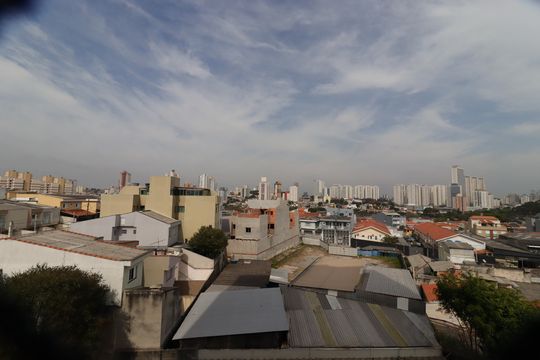 Vista da Varanda da Sala de apartamento para alugar com 3 quartos, 97m² em Jardim Stella, Santo André
