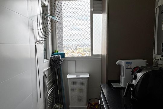 Área de Serviço de apartamento à venda com 3 quartos, 65m² em Utinga, Santo André