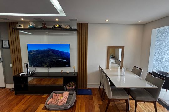 Sala de apartamento à venda com 3 quartos, 65m² em Utinga, Santo André