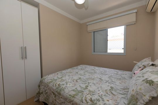 Suíte 2 de casa de condomínio à venda com 3 quartos, 190m² em Chácara Primavera, Campinas