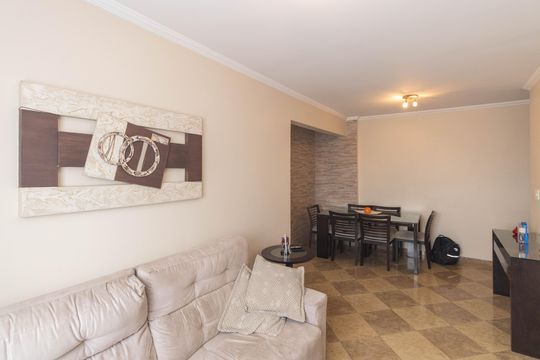 Sala de apartamento à venda com 2 quartos, 72m² em Parque Novo Mundo, São Paulo