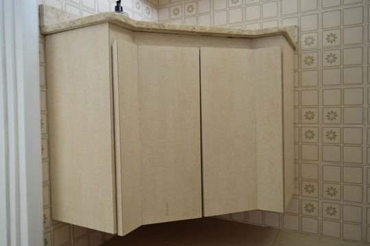Banheiro Social de apartamento para alugar com 3 quartos, 104m² em Cerqueira César, São Paulo