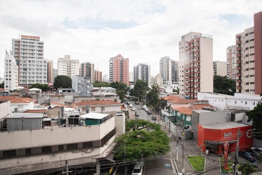 Vista do Studio de kitnet/studio para alugar com 1 quarto, 27m² em Vila Clementino, São Paulo