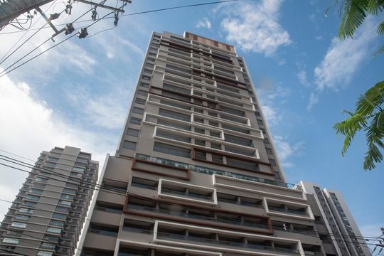 Fachada de kitnet/studio para alugar com 1 quarto, 27m² em Vila Clementino, São Paulo