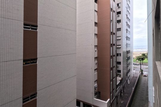 Vista do Quarto 2 de apartamento para alugar com 2 quartos, 29m² em José Menino, Santos