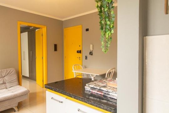 Área de Serviço de apartamento para alugar com 1 quarto, 30m² em Água Verde, Curitiba
