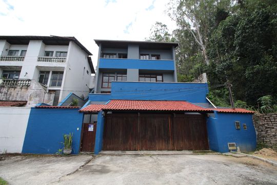 Fachada  de casa à venda com 5 quartos, 412m² em Freguesia de Jacarepaguá, Rio de Janeiro