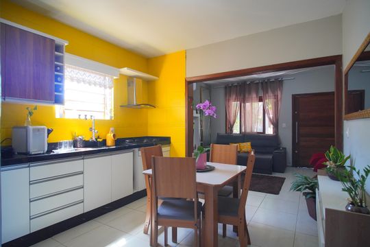 Cozinha de casa à venda com 3 quartos, 150m² em Santo Afonso, Novo Hamburgo