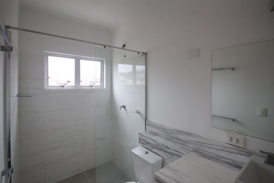 Banheiro da Suíte de casa à venda com 3 quartos, 110m² em Vila Paulistana, São Paulo
