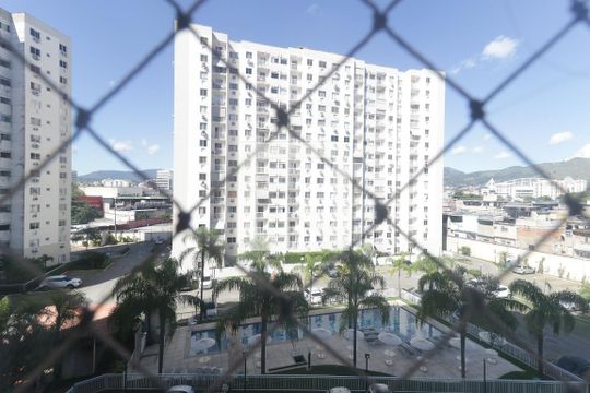 Vista do Quarto de apartamento à venda com 2 quartos, 53m² em Engenho de Dentro, Rio de Janeiro