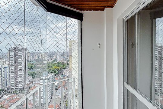 Varanda de apartamento para alugar com 2 quartos, 75m² em Vila Gomes Cardim, São Paulo