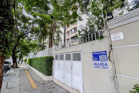 Fachada com Placa de apartamento para alugar com 2 quartos, 75m² em Vila Gomes Cardim, São Paulo
