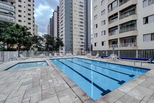 Área comum - Piscina de apartamento para alugar com 2 quartos, 75m² em Vila Gomes Cardim, São Paulo