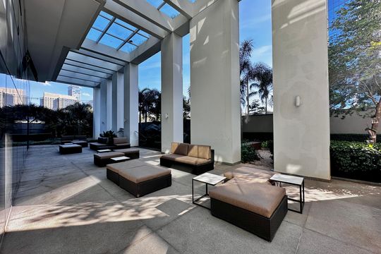 Área comum de apartamento à venda com 1 quarto, 69m² em Cidade Monções, São Paulo