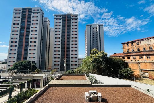 Vista do Quarto de apartamento para alugar com 2 quartos, 56m² em Bonfim, Campinas