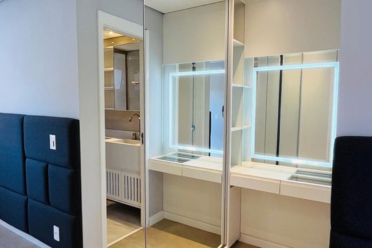 Suíte de apartamento para alugar com 2 quartos, 56m² em Bonfim, Campinas