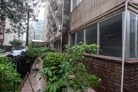 Área Comum - Espaço Verde de apartamento para alugar com 2 quartos, 113m² em Boqueirão, Santos