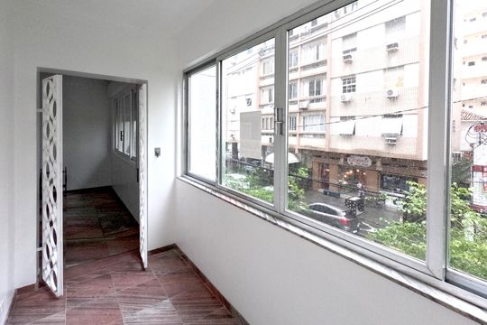 Varanda da Sala de apartamento para alugar com 2 quartos, 113m² em Boqueirão, Santos