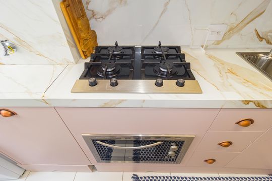 Detalhe - Cozinha de apartamento para alugar com 2 quartos, 38m² em Brás, São Paulo
