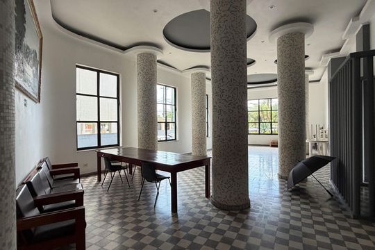 Área comum de apartamento para alugar com 1 quarto, 63m² em José Menino, Santos