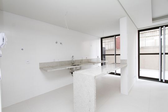 Cozinha de apartamento à venda com 3 quartos, 89m² em Prado, Belo Horizonte