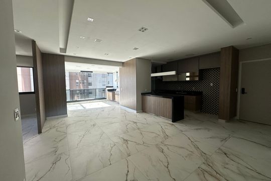 Sala de apartamento para alugar com 3 quartos, 112m² em Empresarial 18 do Forte, Barueri