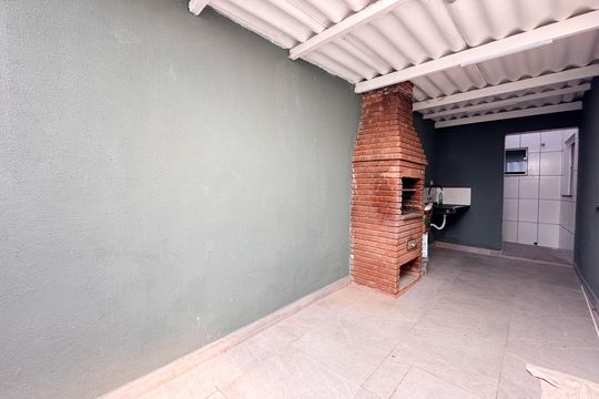 Churrasqueira de casa à venda com 3 quartos, 110m² em Vila Rosa, São Bernardo do Campo
