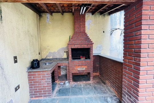 Área comum - Churrasqueira de casa à venda com 2 quartos, 82m² em Jardim Rosa de Franca, Guarulhos