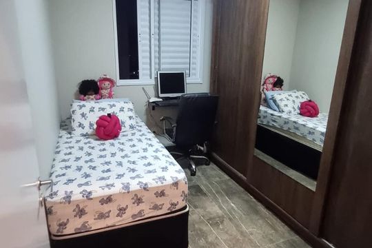 Quarto de apartamento à venda com 2 quartos, 48m² em Ferrazópolis, São Bernardo do Campo
