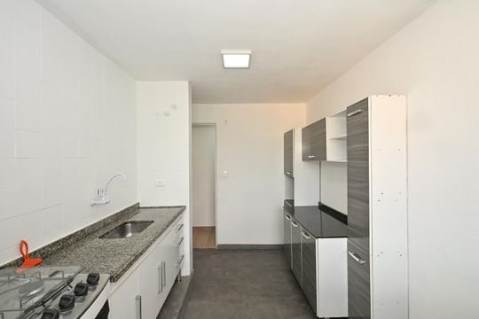 Cozinha de apartamento para alugar com 2 quartos, 52m² em Jardim Umuarama, São Paulo