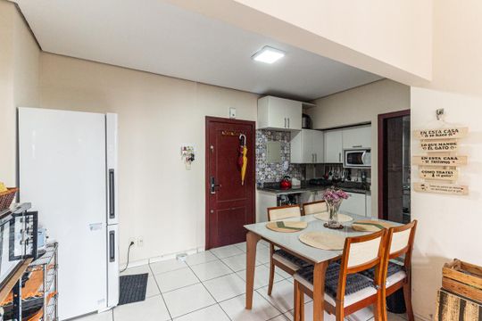 Cozinha de apartamento à venda com 1 quarto, 50m² em Campos Elíseos, São Paulo