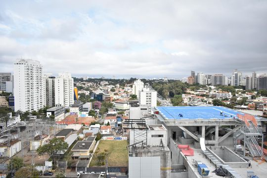 Vista de kitnet/studio para alugar com 0 quarto, 27m² em Vila Clementino, São Paulo