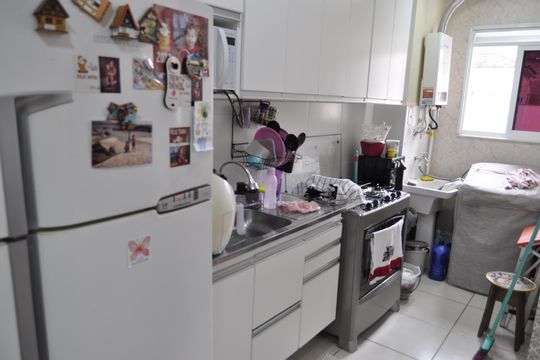 Cozinha de apartamento para alugar com 2 quartos, 50m² em Rocha, Rio de Janeiro