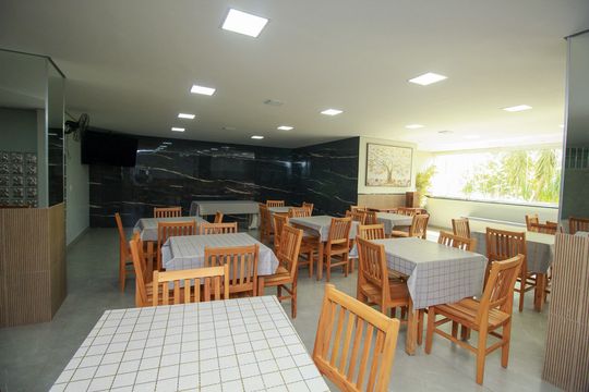 Área comum de apartamento à venda com 4 quartos, 160m² em Vila Bastos, Santo André